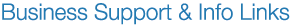 Business Support & Info Links