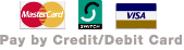pay by credit /debit card