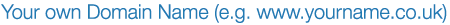 Your own Domain